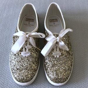 Kate Spade Glitter Keds